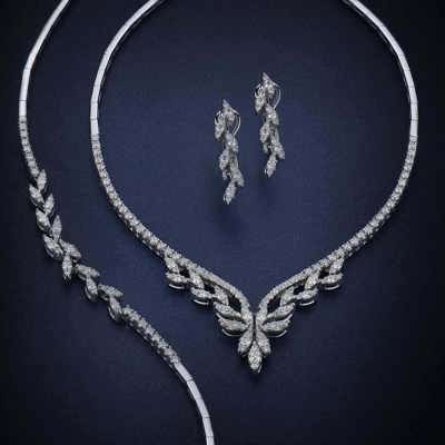 Wings Diamond Jewelry Set